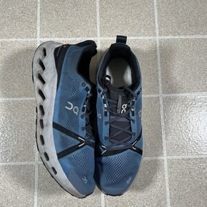 On CloudSurfer Trail Niagara Glacier Blue Sneaker 3ME10110771 Men's Size 13